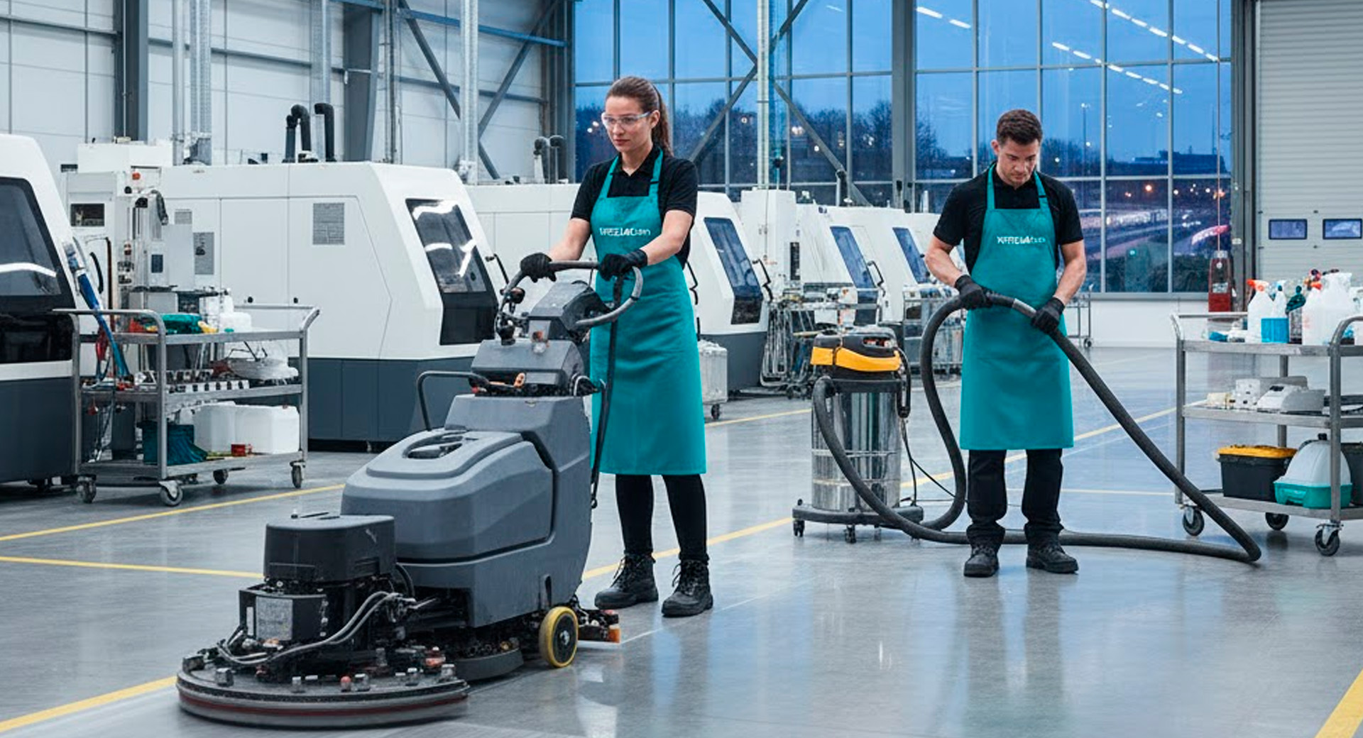 Limpieza Industrial en Andorra: Naves, Talleres y Almacenes
